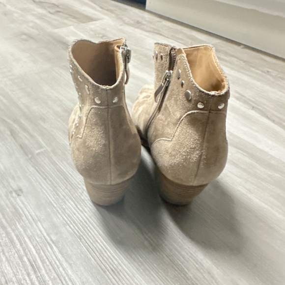 Marc Fisher Studded Suede Bootie - Picture 3 of 4